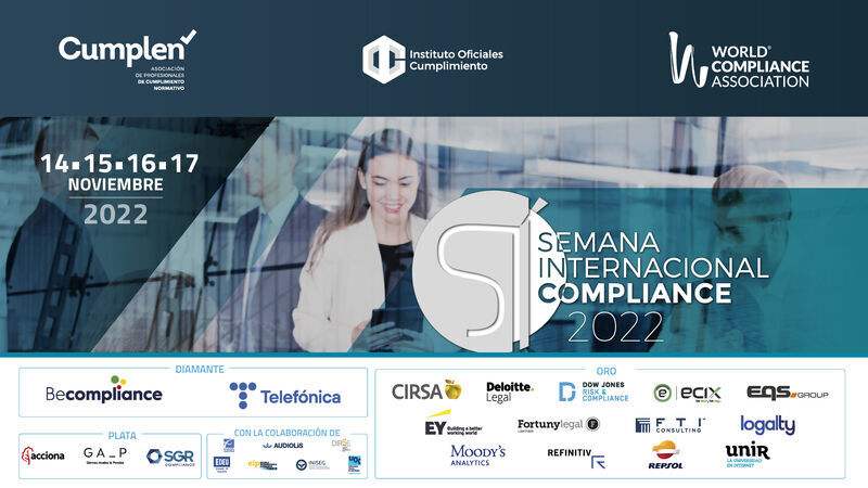 Meet Us at La Iii Semana Internacional Del Compliance in Madrid on November 17th, 2022
