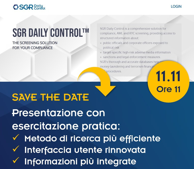 Presentazione Con Esercitazione Pratica Su Sgr Daily Control™