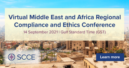SCCE Middle east and africa Regional compliance and ethics conference