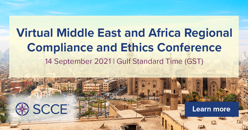 SCCE Middle east and africa Regional compliance and ethics conference