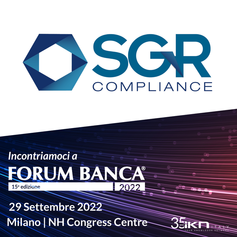 Meet us at FORUM BANCA 2022