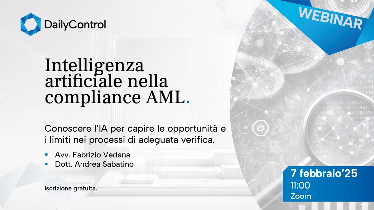 Intelligenza Artificiale e AML